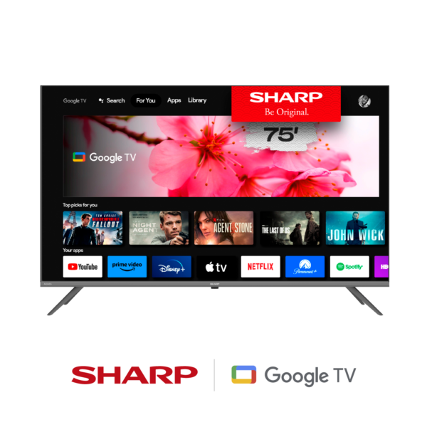 Sharp 75 frente