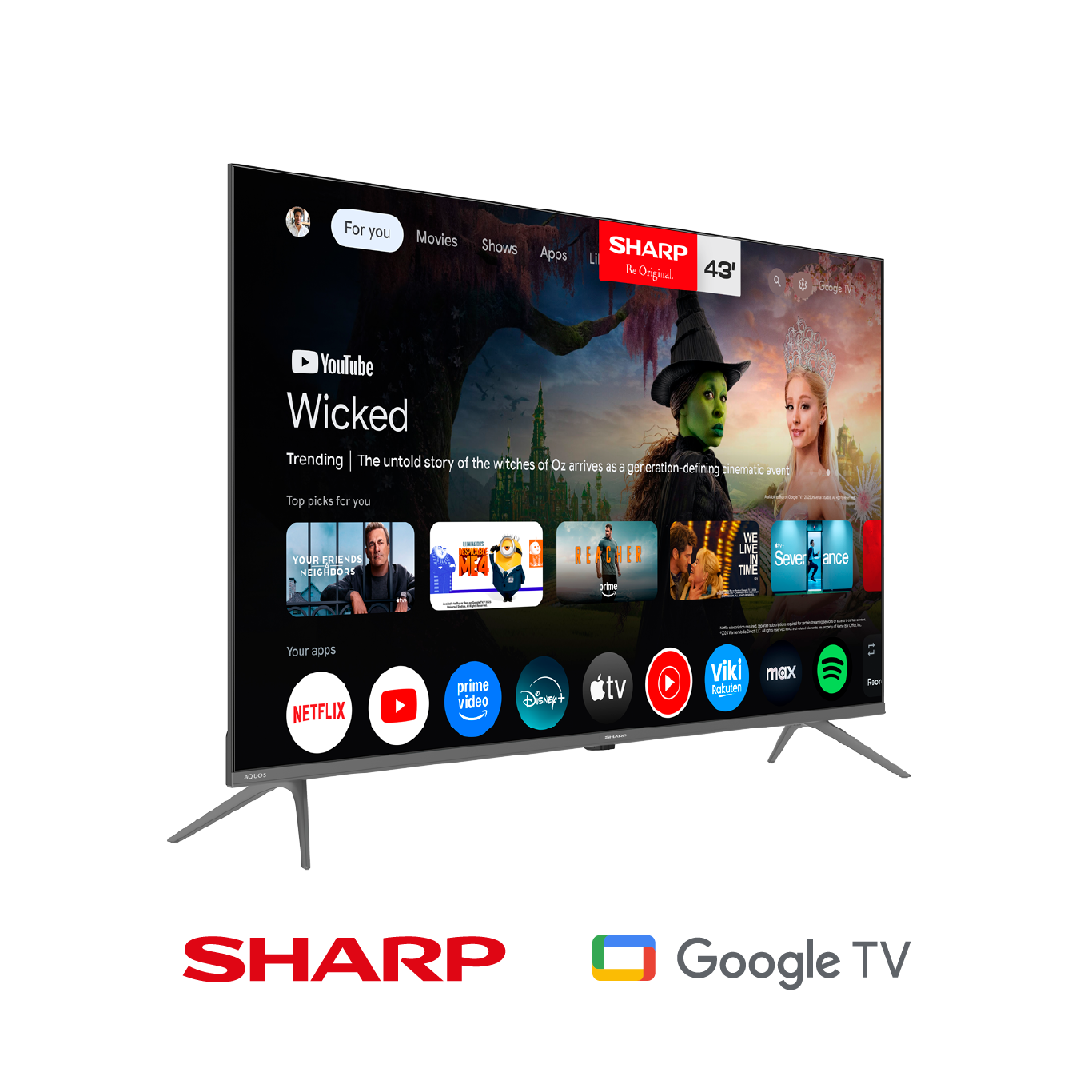 SHARP 2T-C43GF2060L - Imagen 6